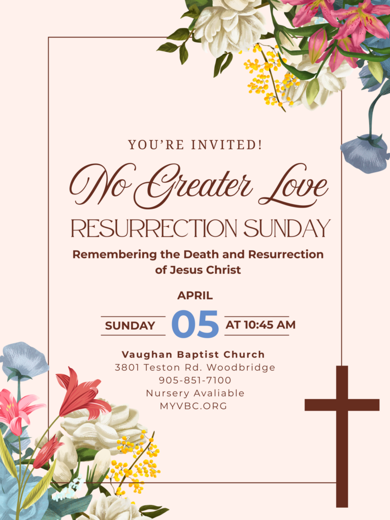 Easter Cantata: No Greater Love